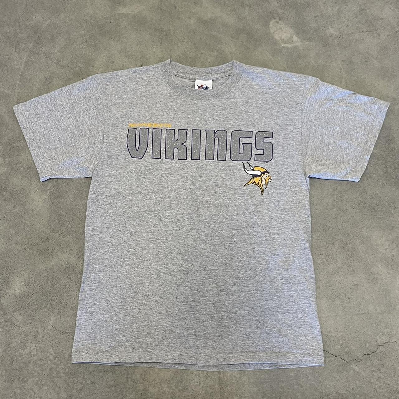 Basic Minnesota Vikings Tee.  Great condition, No - Depop