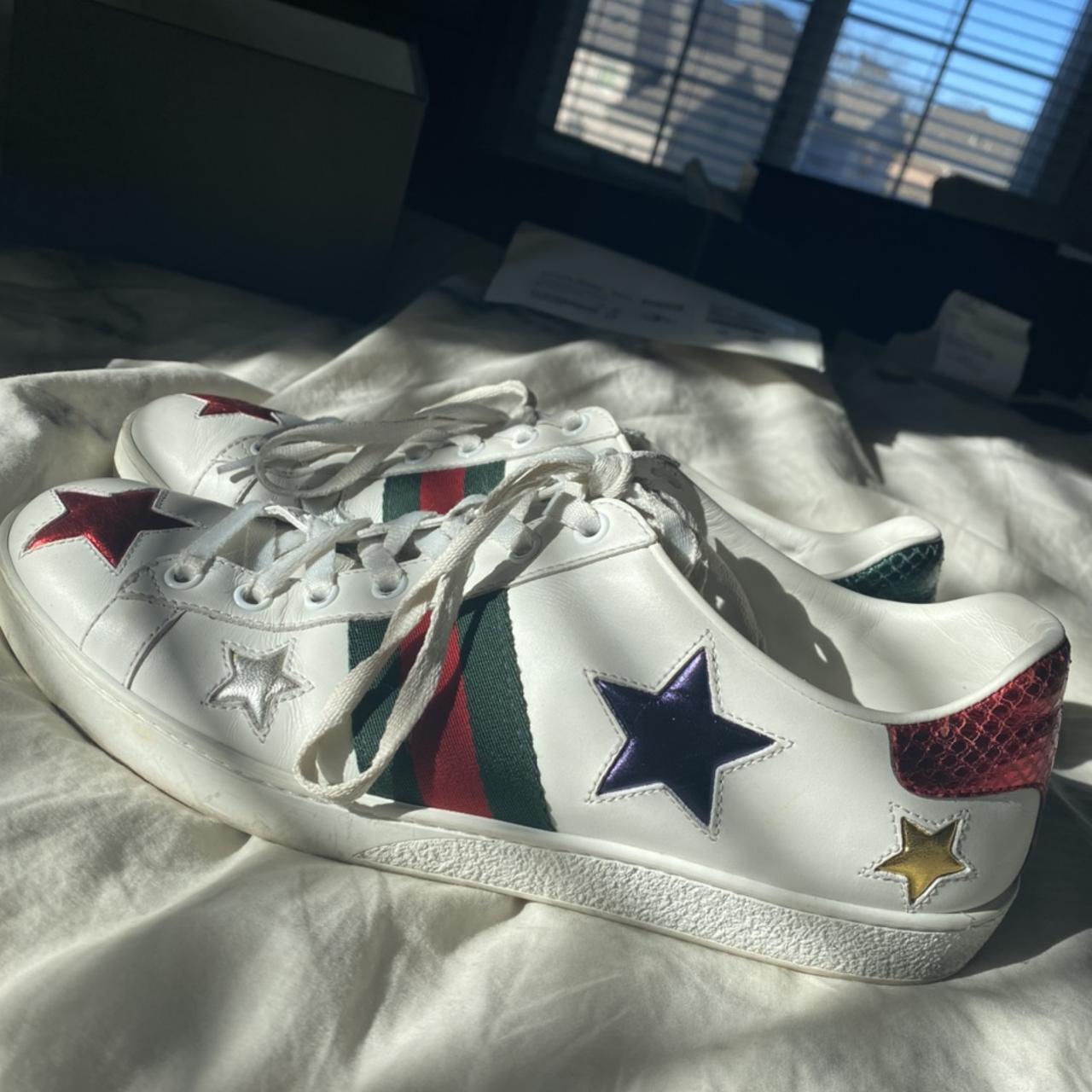 Gucci on sale star sneakers