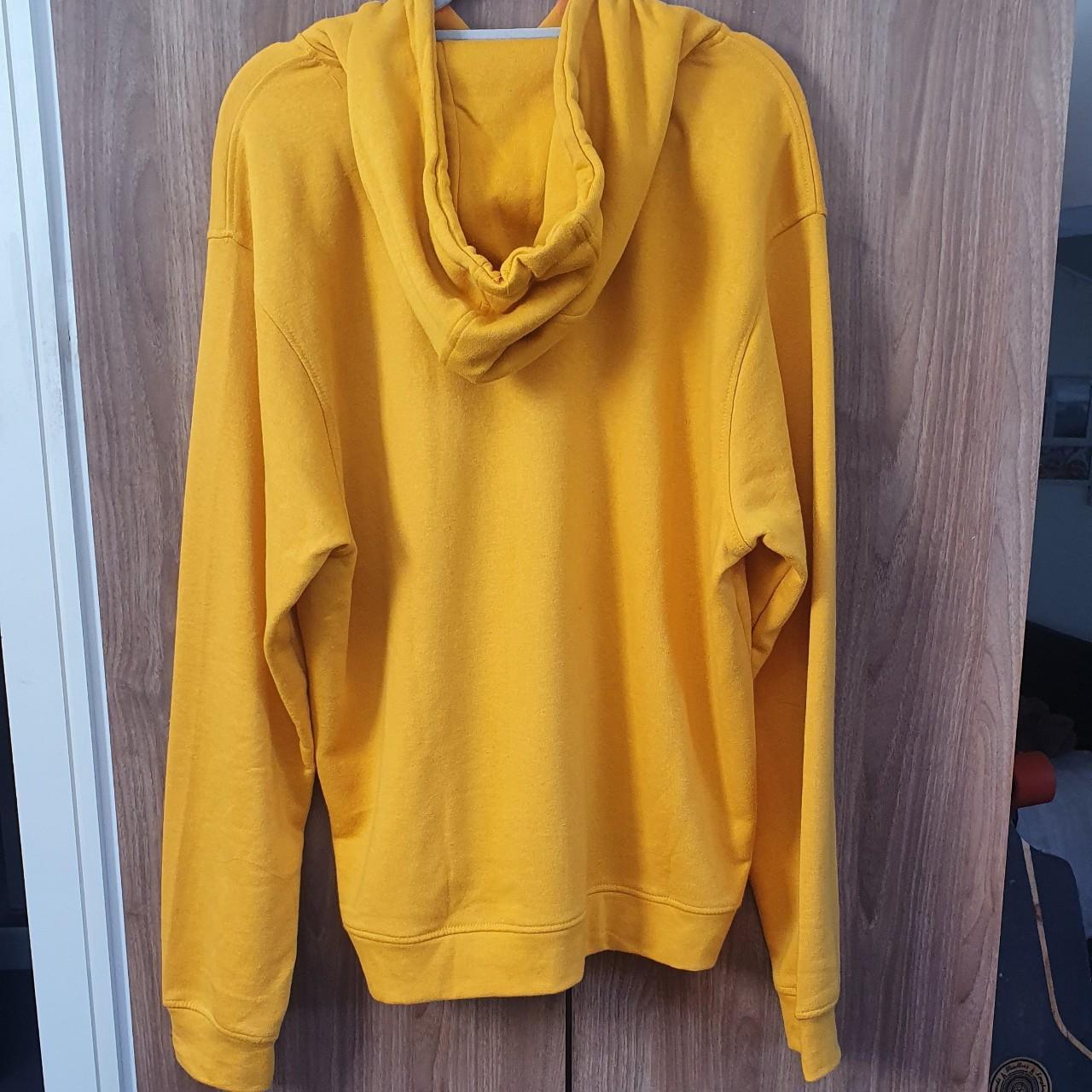 Oversized Mustard Hoodie (XL). Unisex Worn once for... Depop