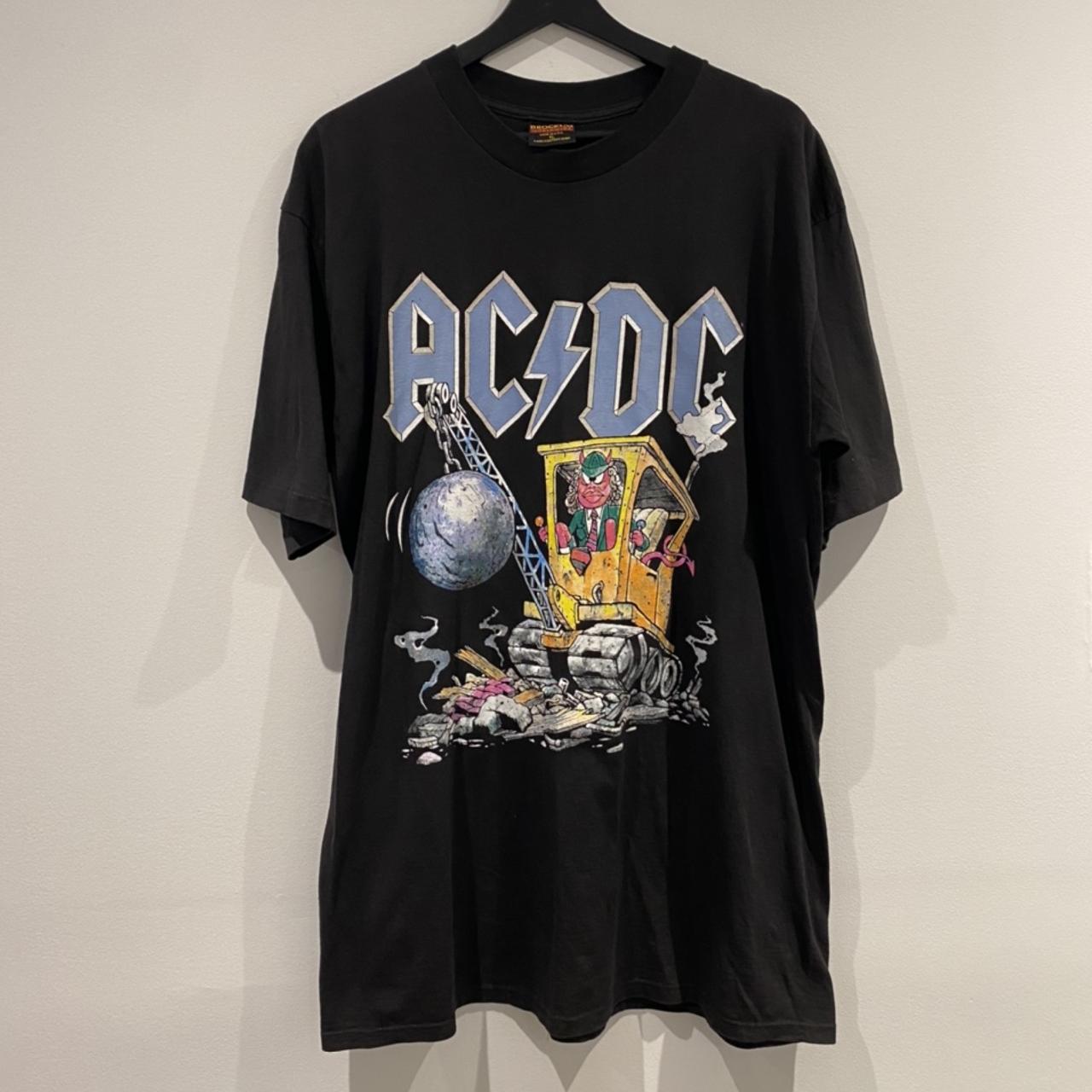 1995 AC/DC Ballbreaker Tour Shirt. This shirt is... - Depop