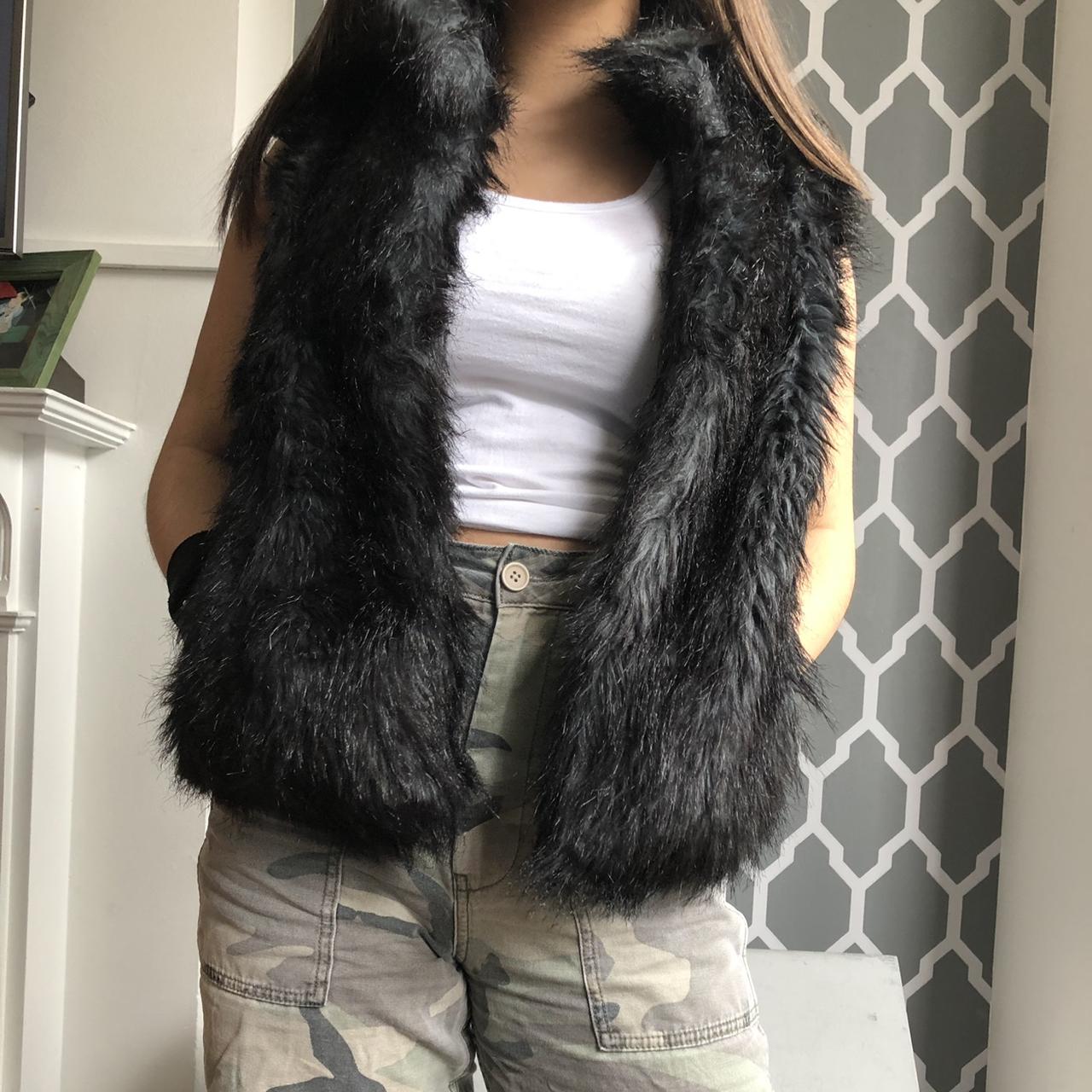 Mint velvet faux hot sale fur jacket