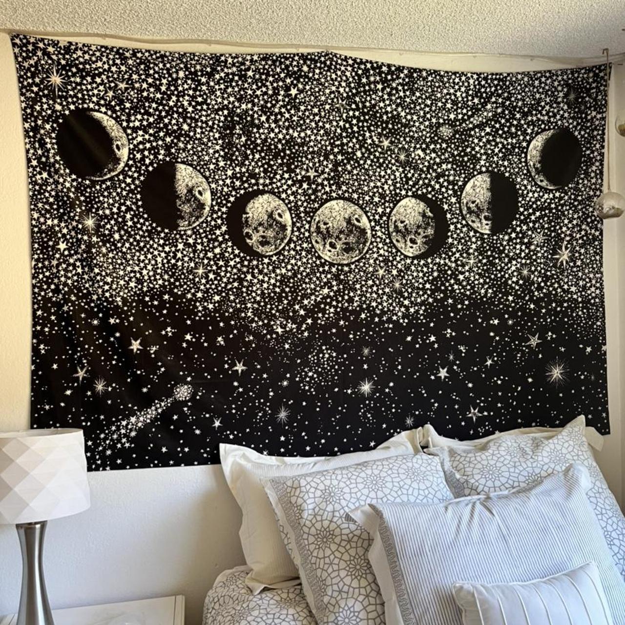 Urban Outfitters Stardust Tapestry 55 l x 80 w moons Depop