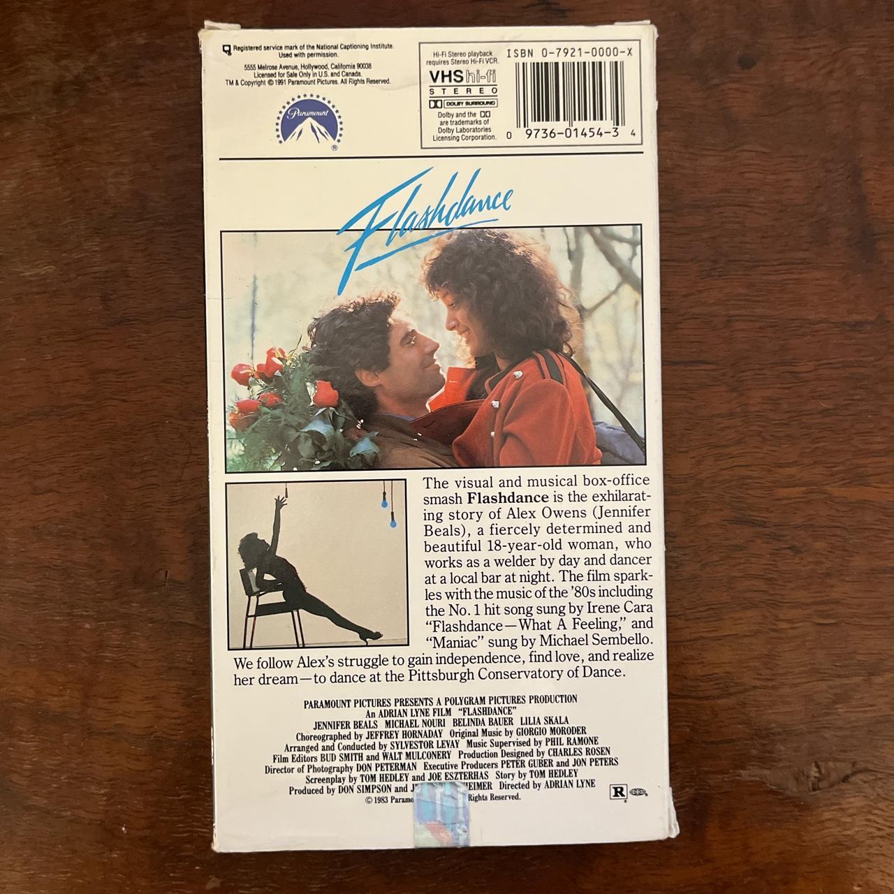 Flashdance Vhs, 100% Tested And Rewinded #vhs - Depop