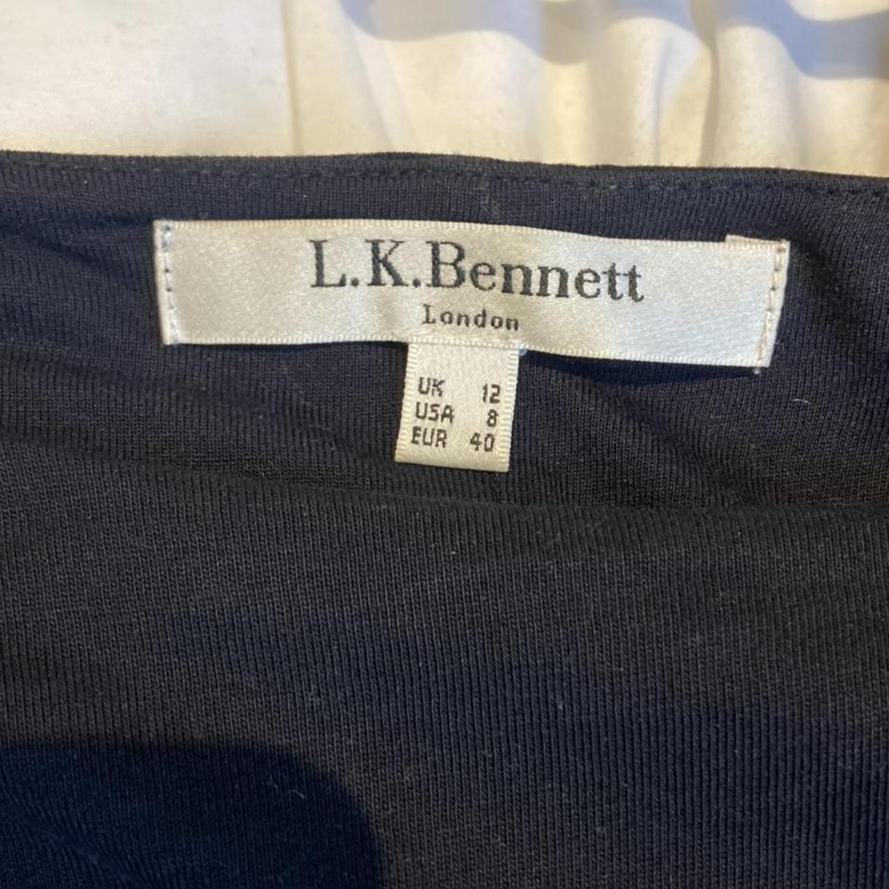 LK Bennett navy T-shirt dress. UK size 12 Perfect... - Depop