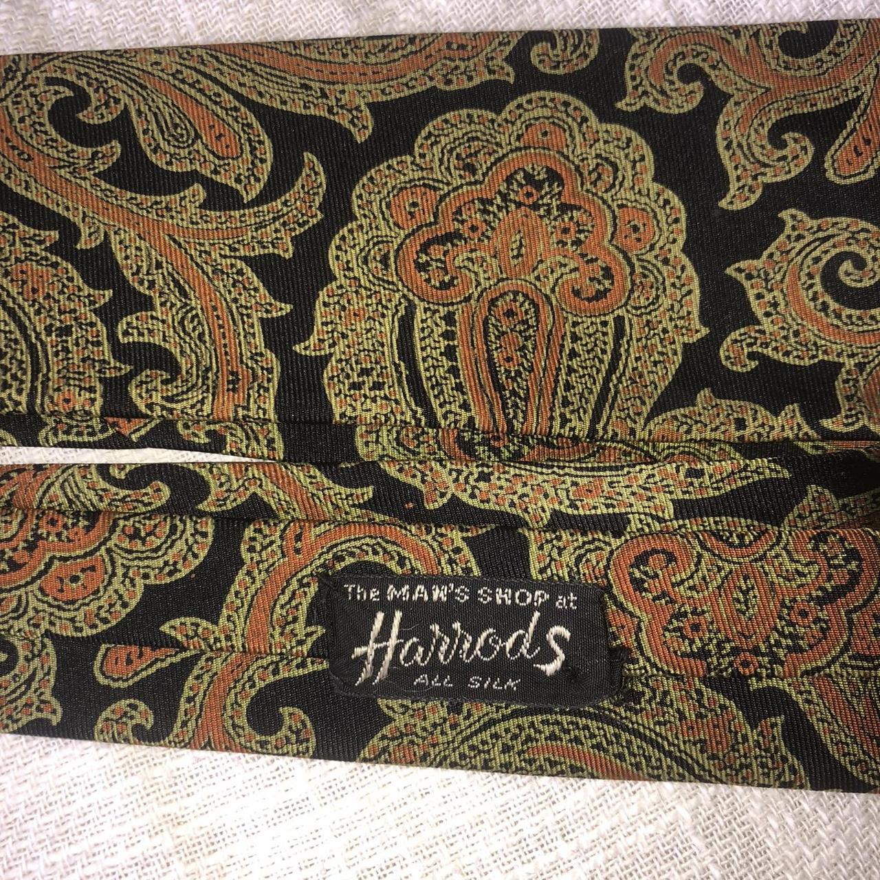 harrods silk tie