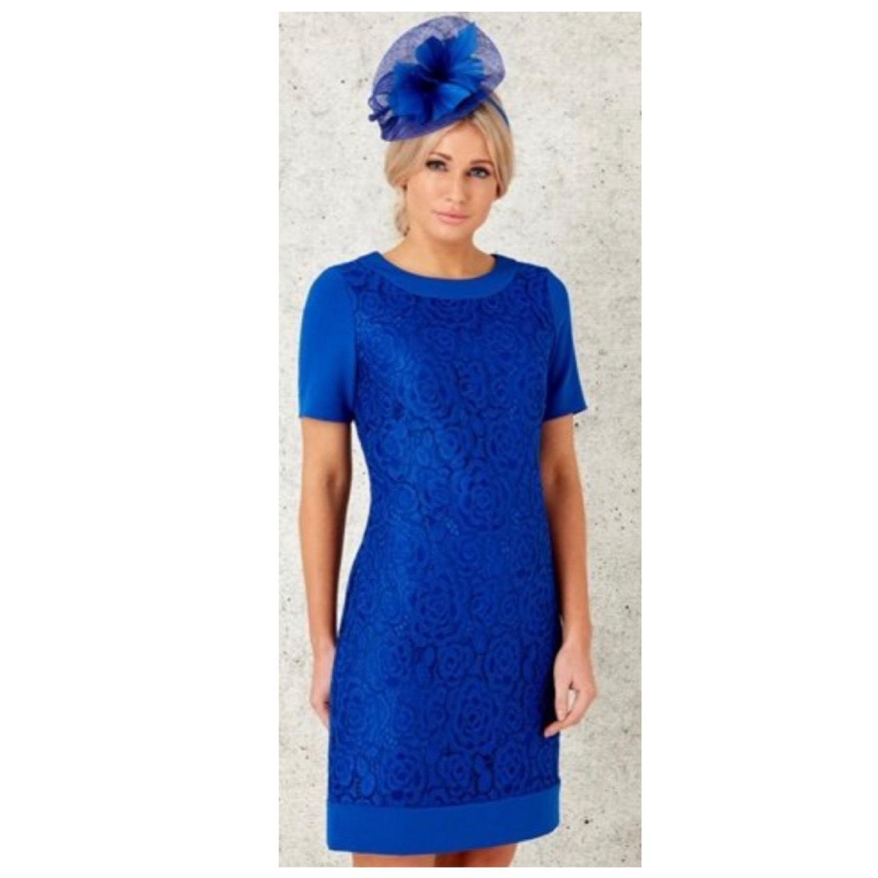 royal blue races dress