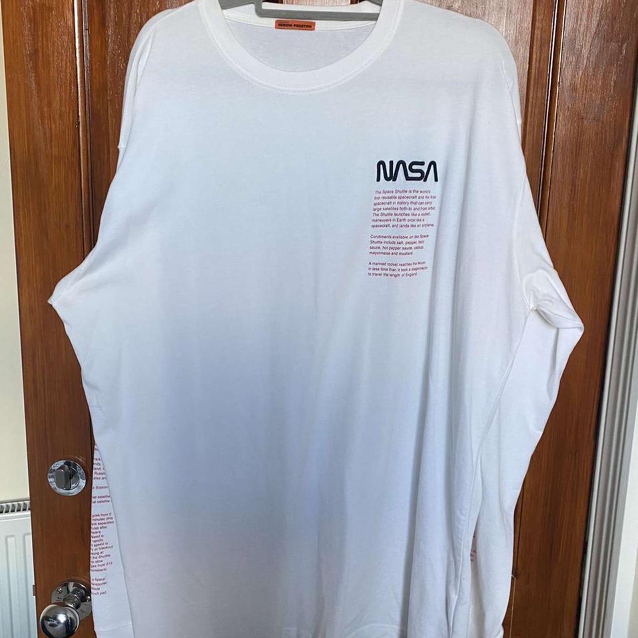 Heron Preston NASA long sleeve Worn once but in Depop