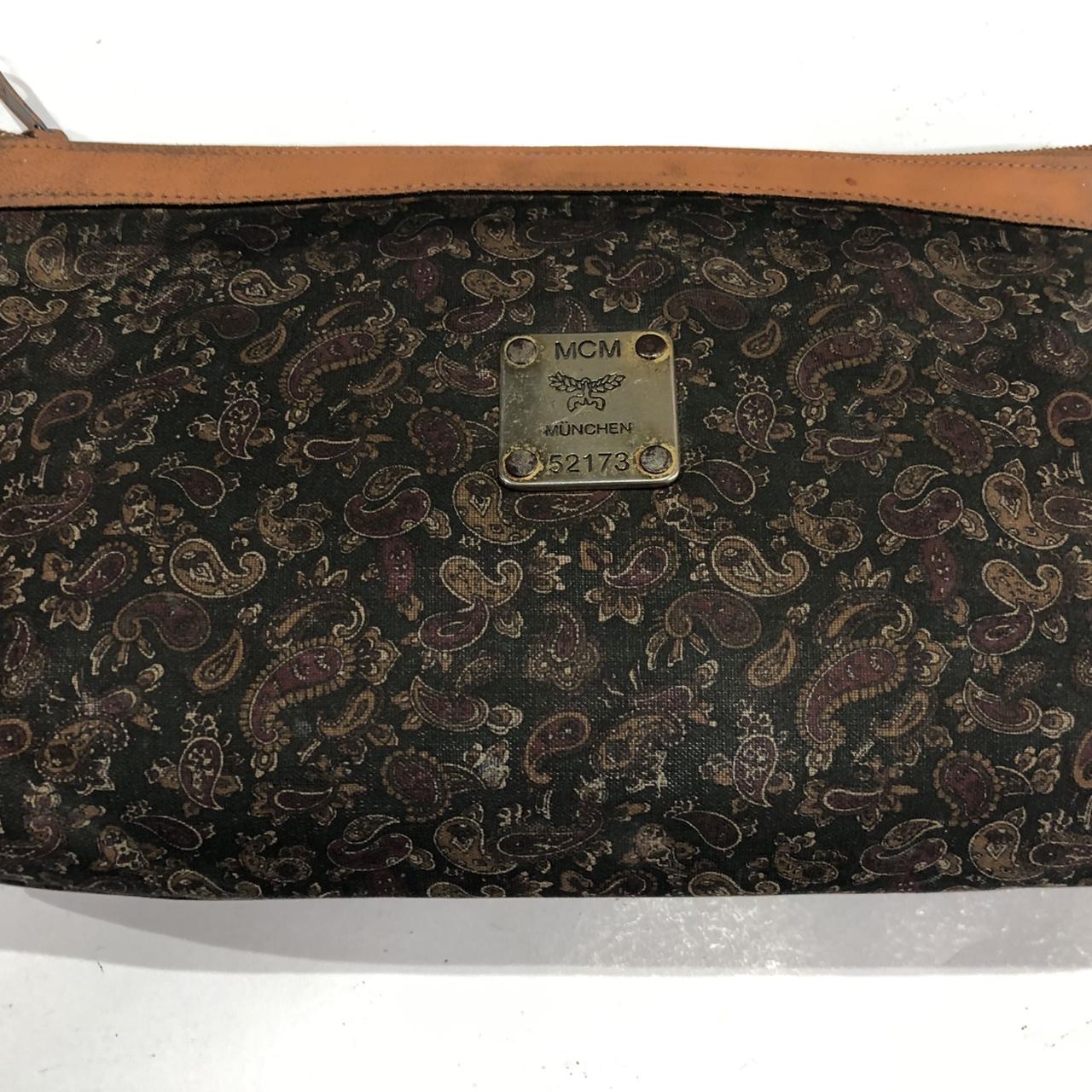 MCM Munich / München VINTAGE 90s Boston Bag Handtasche Tasche 