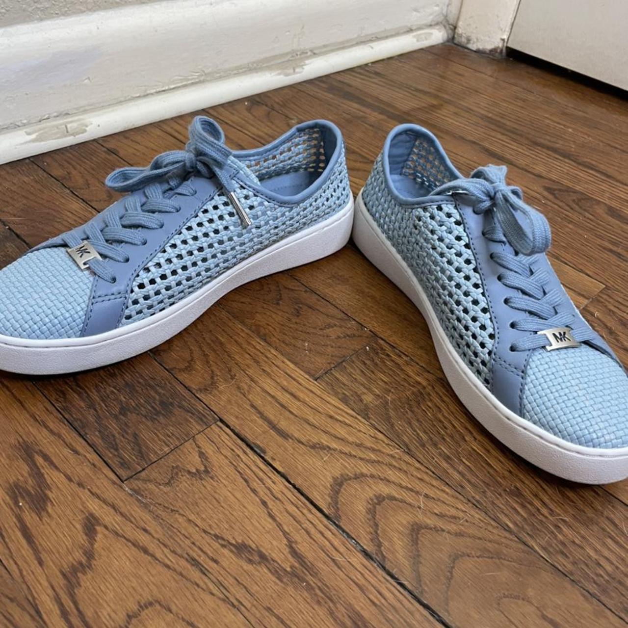 michael kors blue trainers