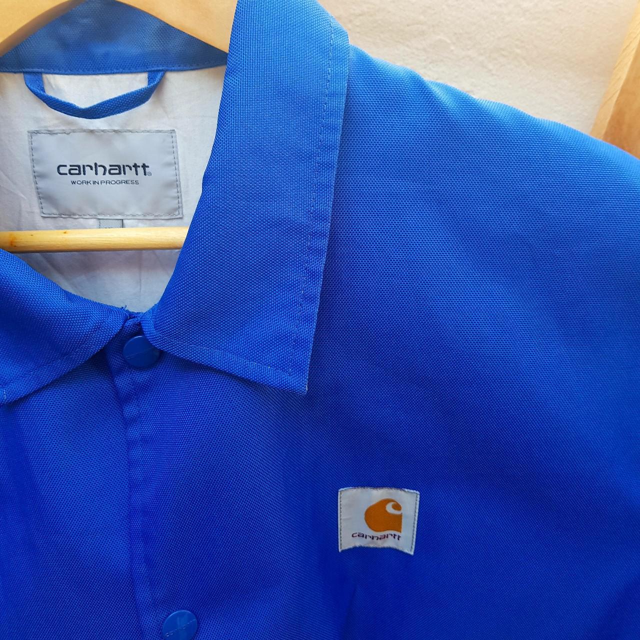 light blue carhartt jacket