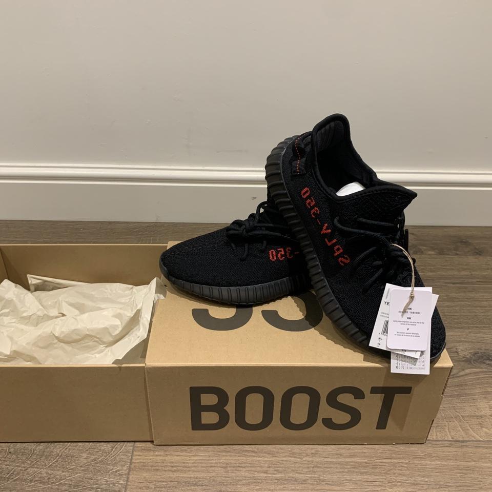bred yeezy size 7