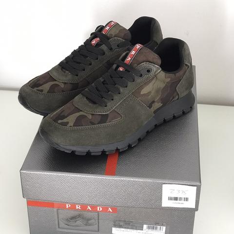 prada camo runner