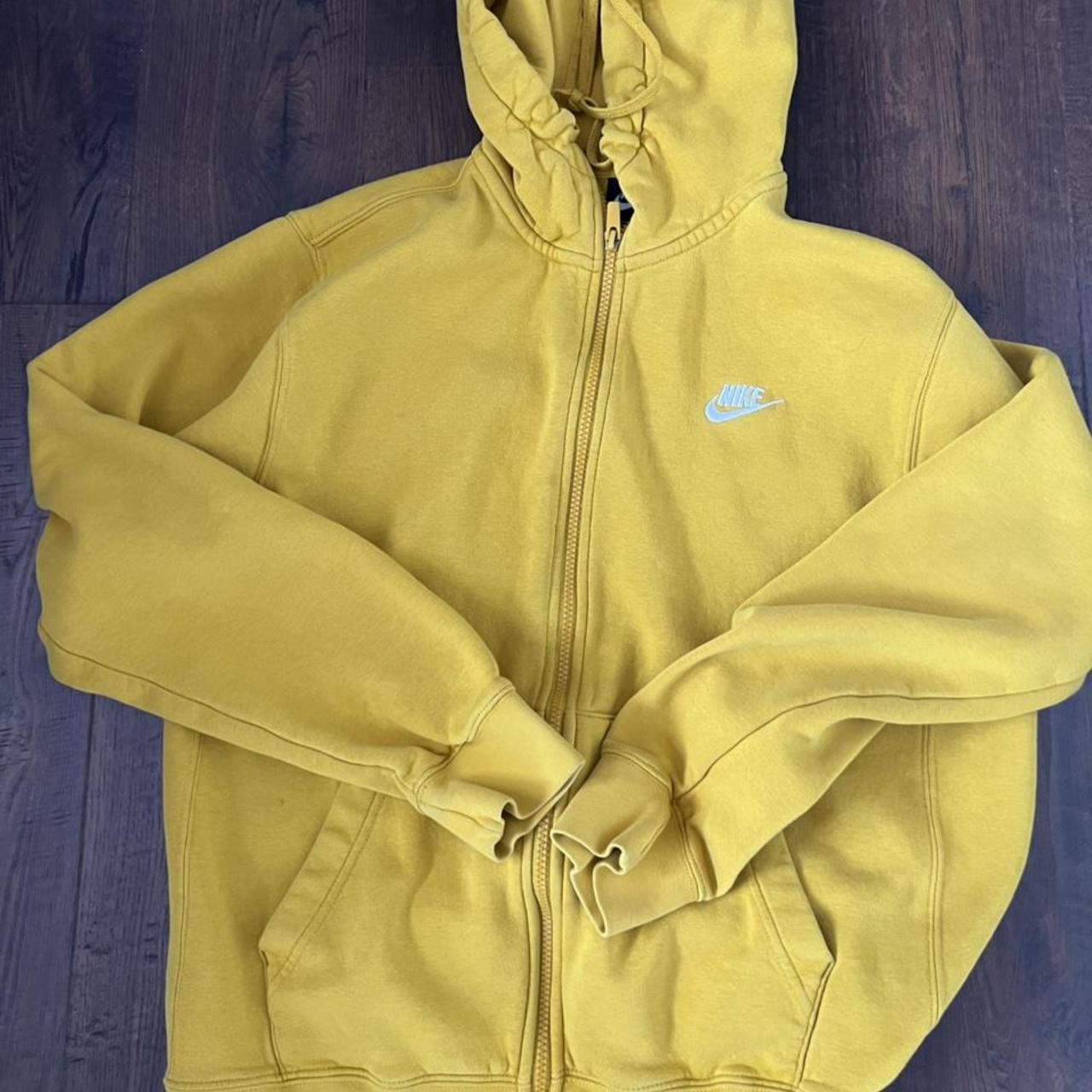 nike mustard yellow hoodie