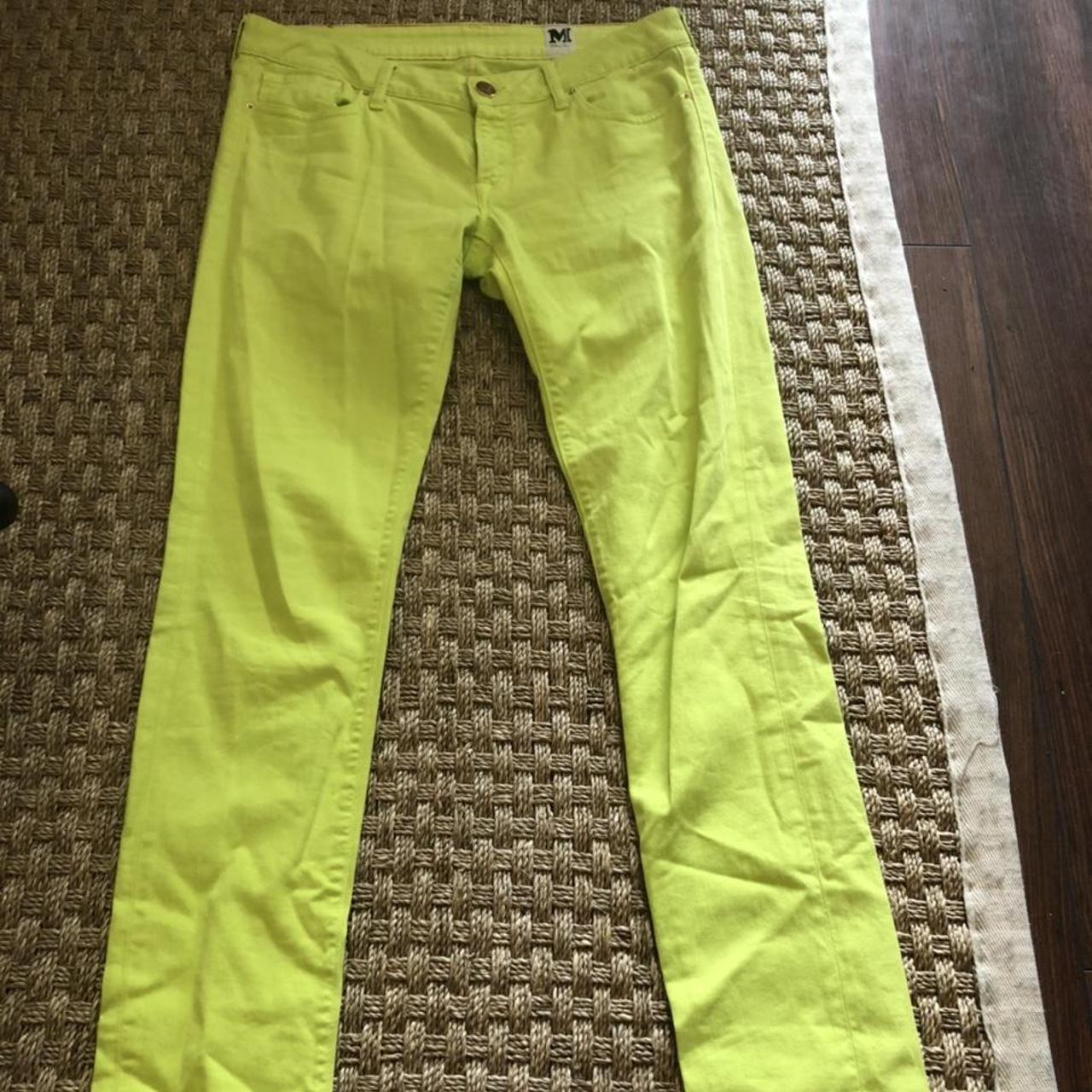 Missoni Women's Green and Gold Jeans