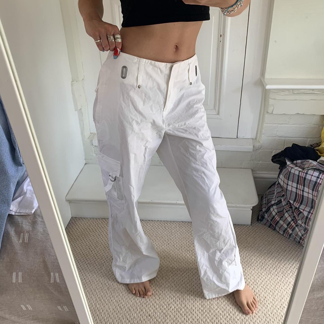 Custom Summer Women White Linen Mix Trousers Linen Baggy Pants - China  Women and Baggy Pants price | Made-in-China.com