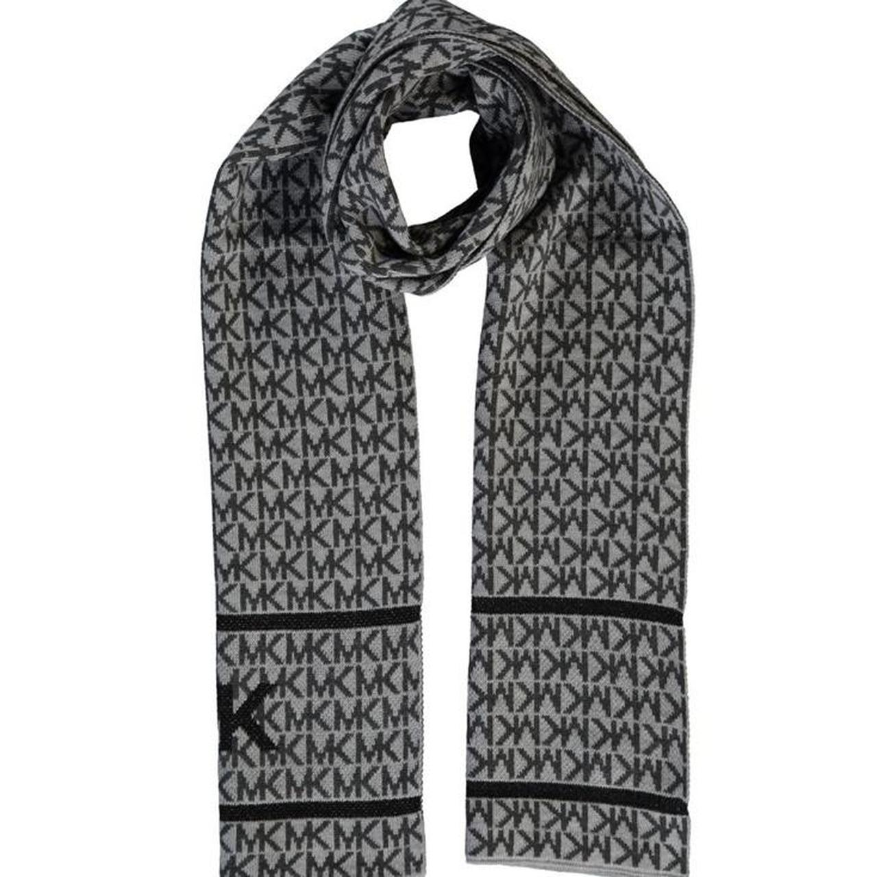 Michael kors best sale scarf womens grey