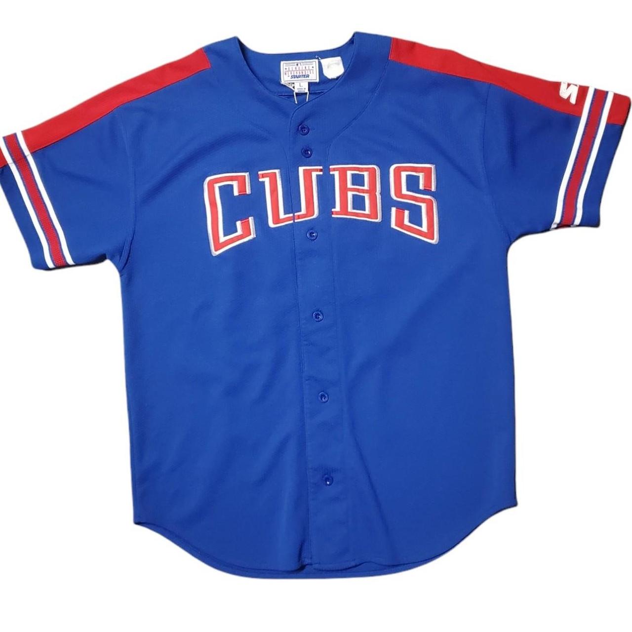 Vintage chicago cubs starter jersey Kerry wood one... Depop