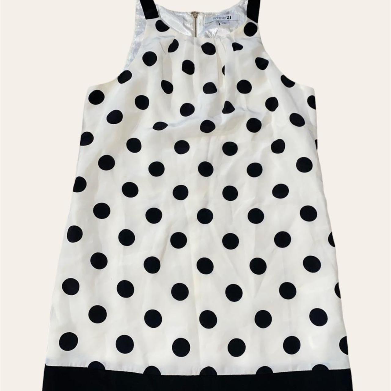 forever 21 polka dot dress - size small - never worn... - Depop