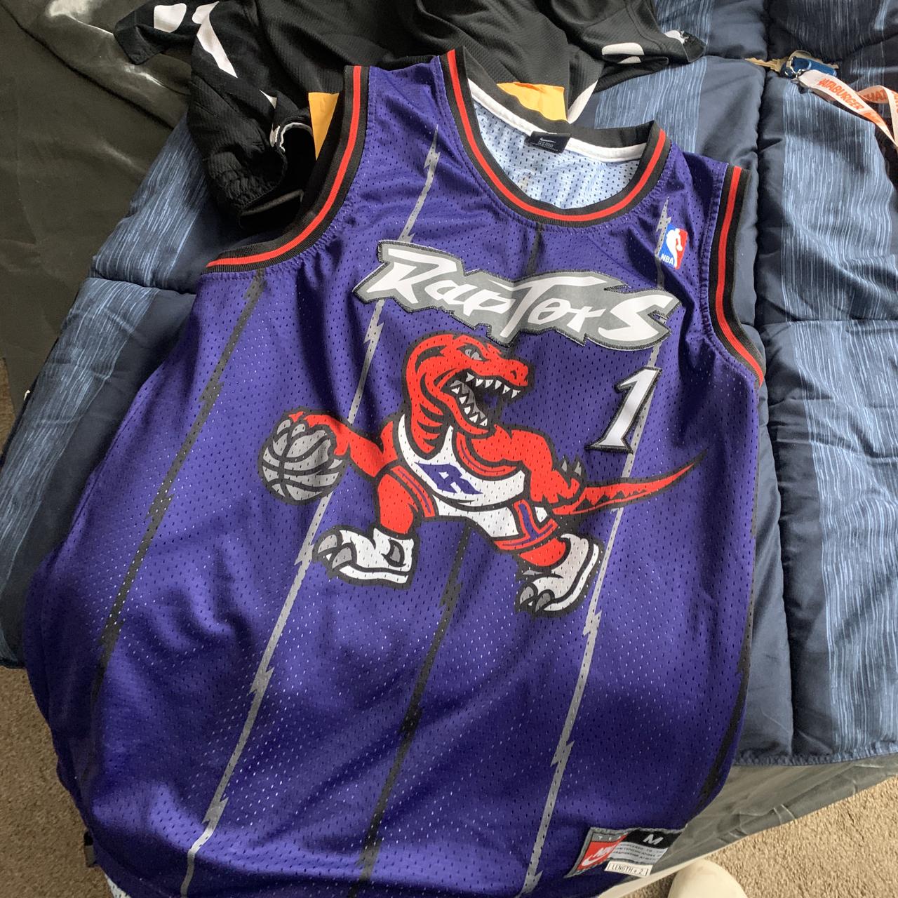 tracy mcgrady purple raptors jersey