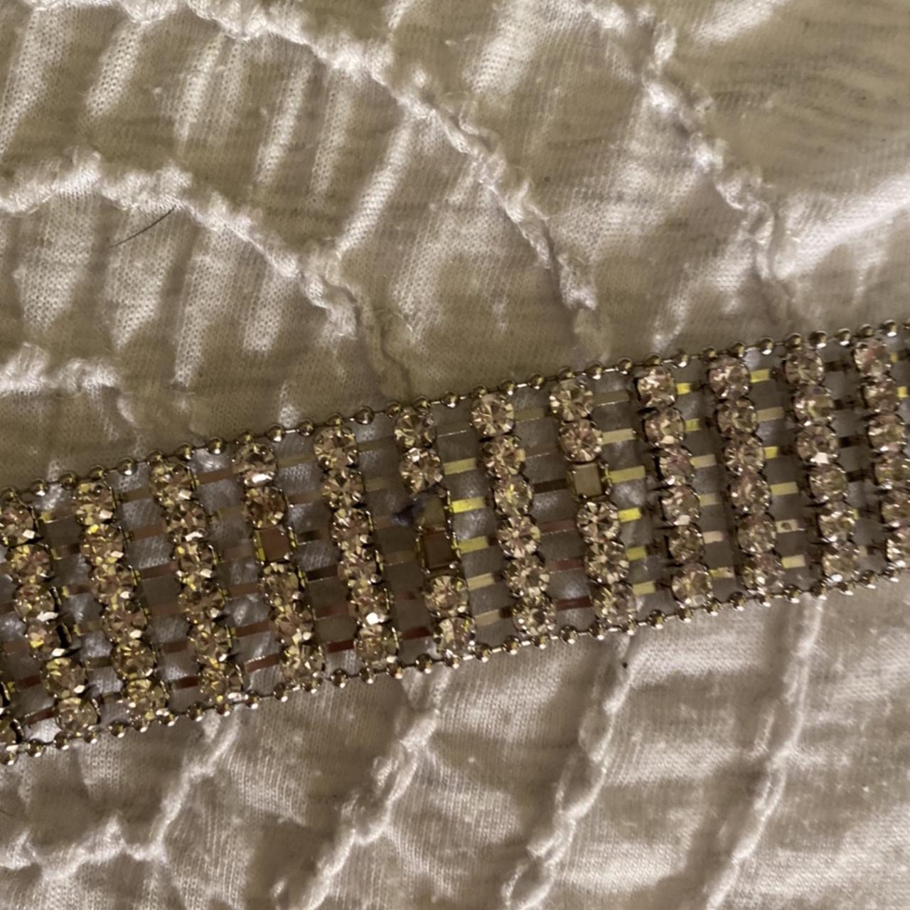 (brandy lookalike) rhinestone diamond belt! super... - Depop