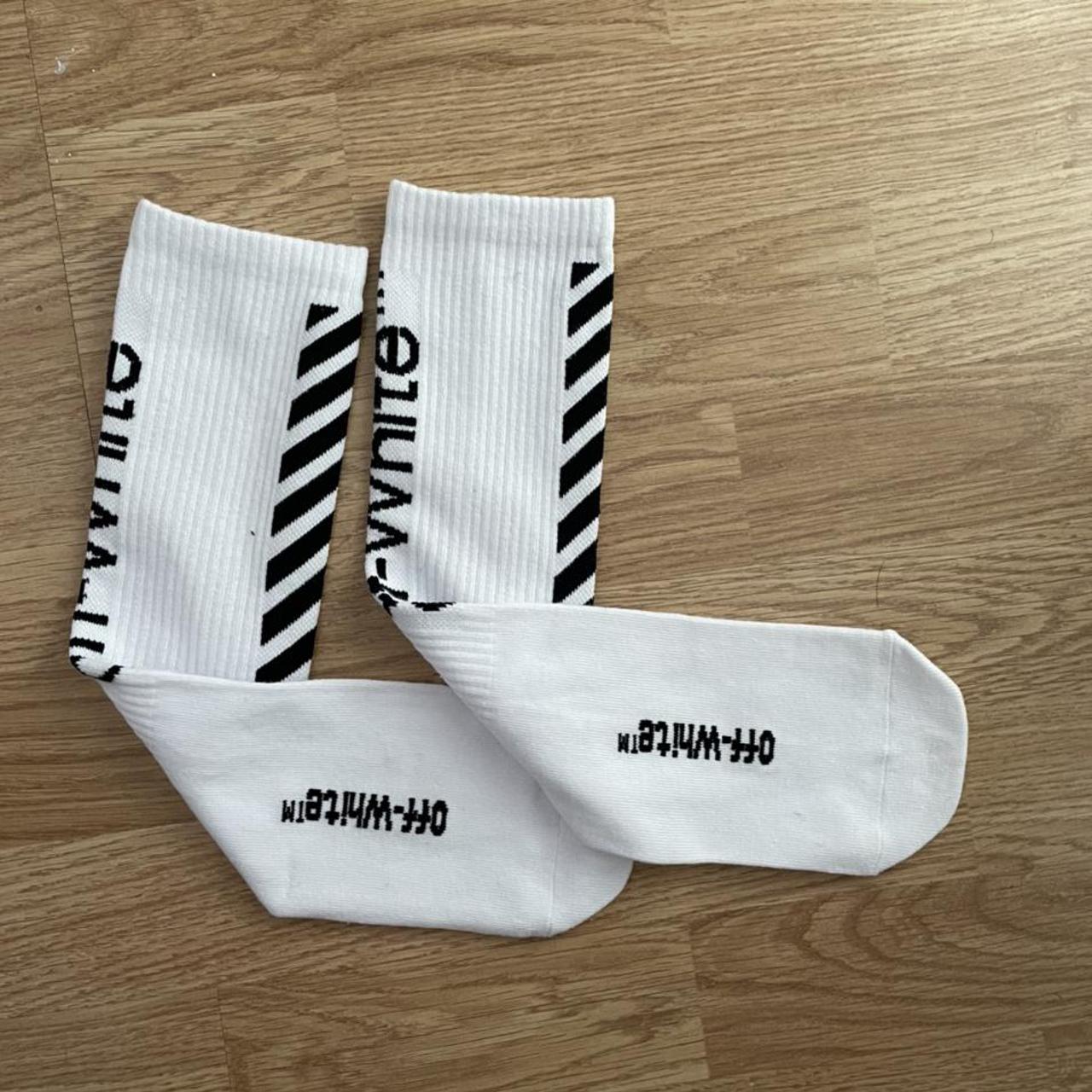OFFWHITE SOCKS. WHITE •brand new •size... Depop