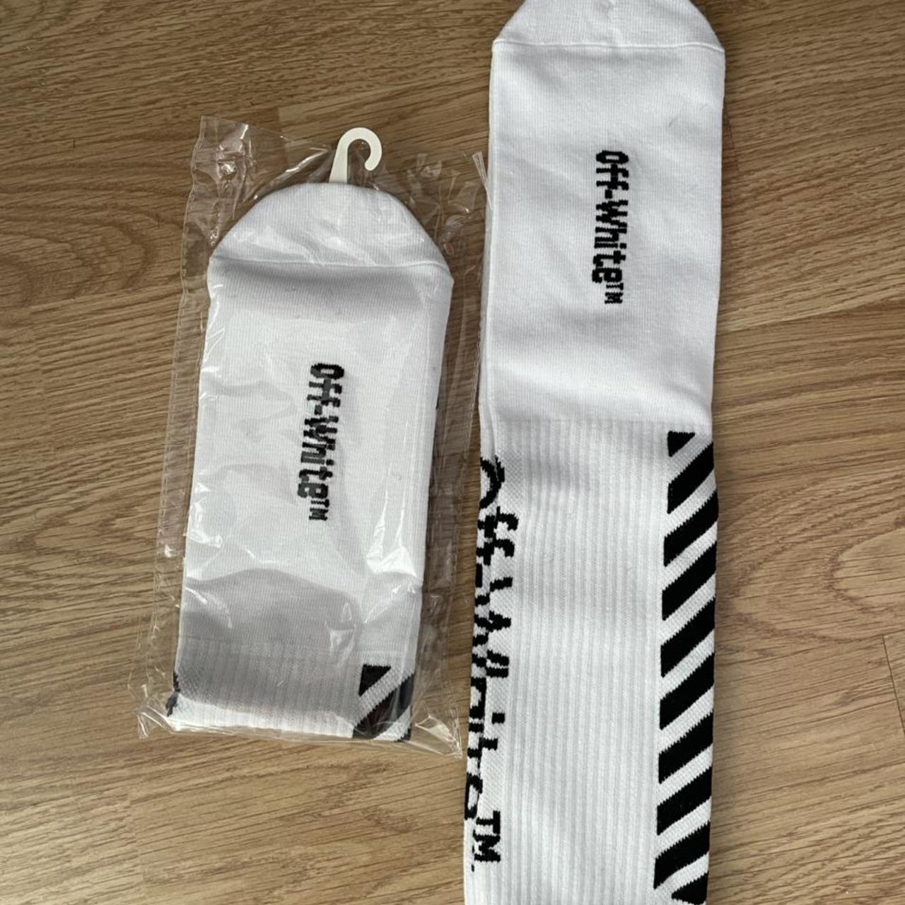 OFFWHITE SOCKS. WHITE •brand new •size... Depop