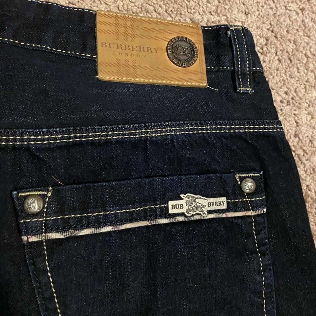 Burberry Men's Blue Jeans | Depop