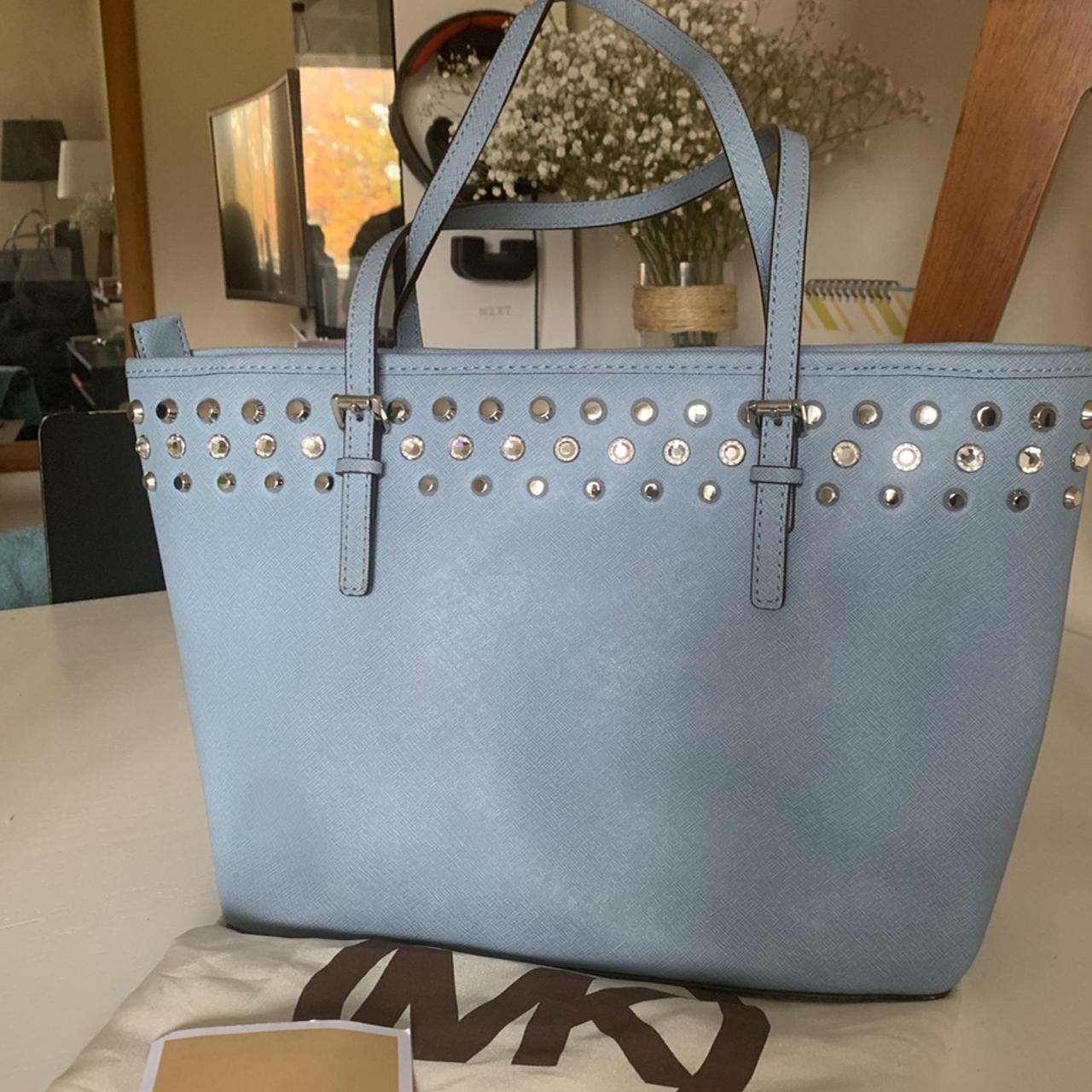 Michael Kors Kenly Tote Bag - LT SKY - NEW - NEVER - Depop