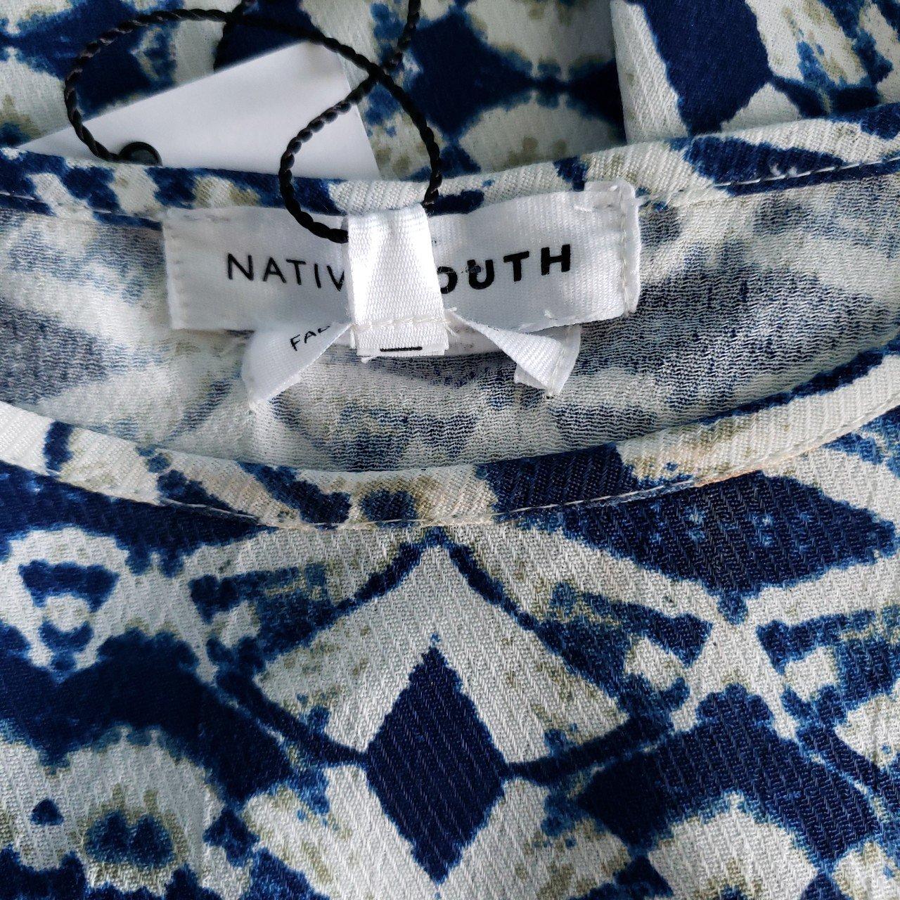 Native Youth Women's Blue Crop-top (3)