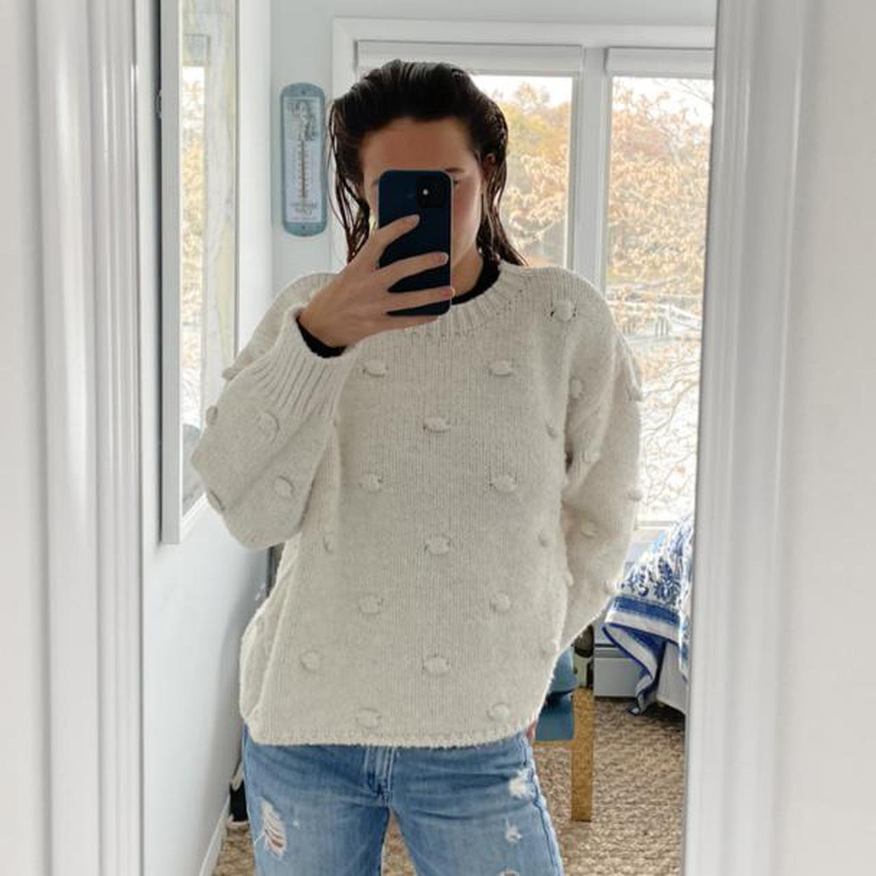 zara chunky sweater