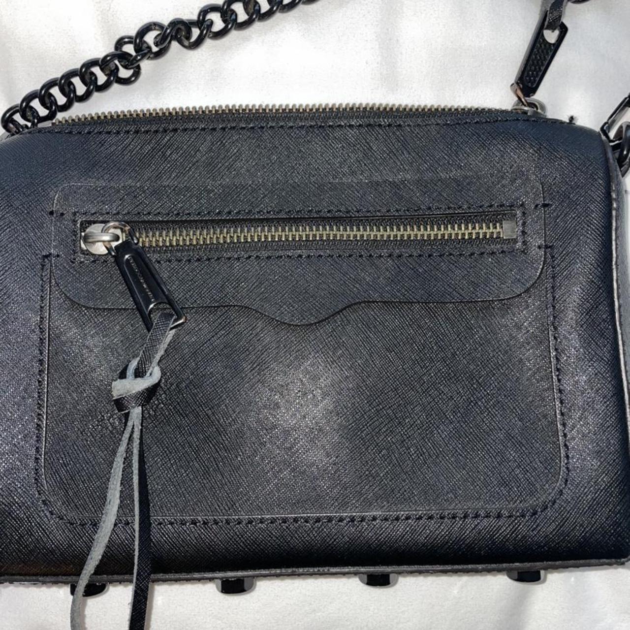 Rebecca minkoff avery discount saffiano leather crossbody