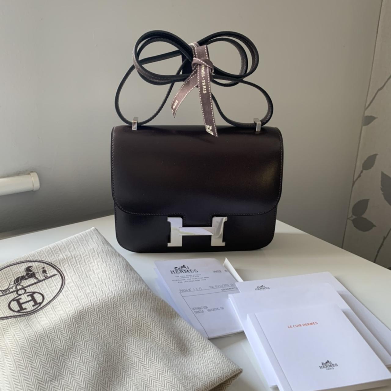 Hermes constance box discount leather