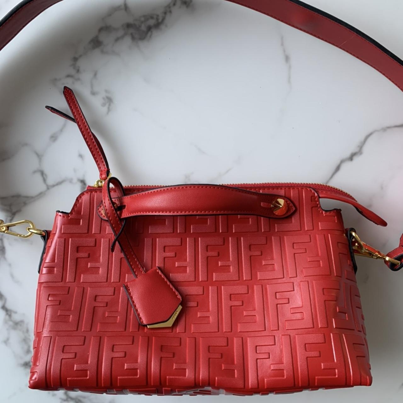 Fendi red clearance handbag