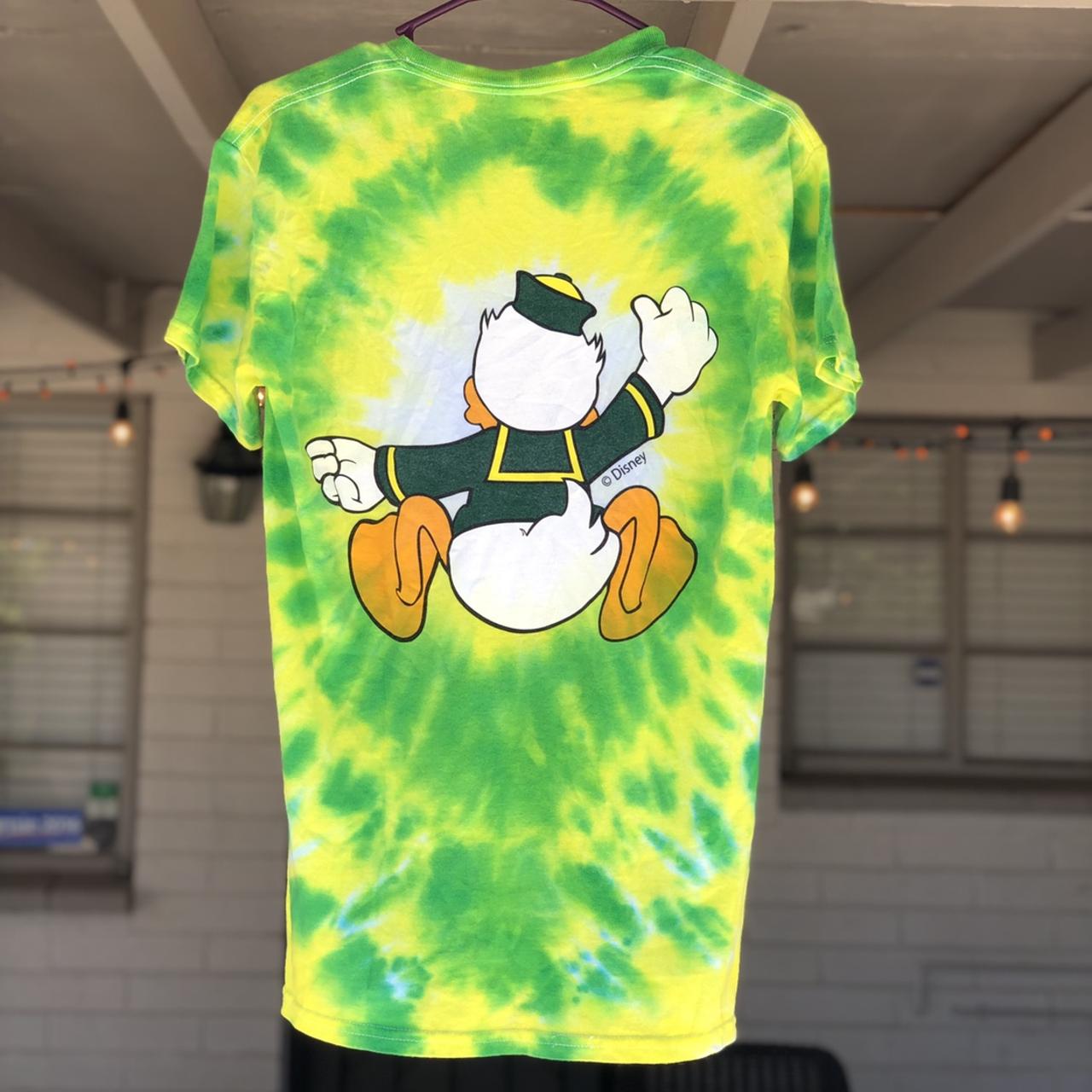Oregon Donald Duck Shirt Champion Youth KELLYGREEN Oregon Ducks