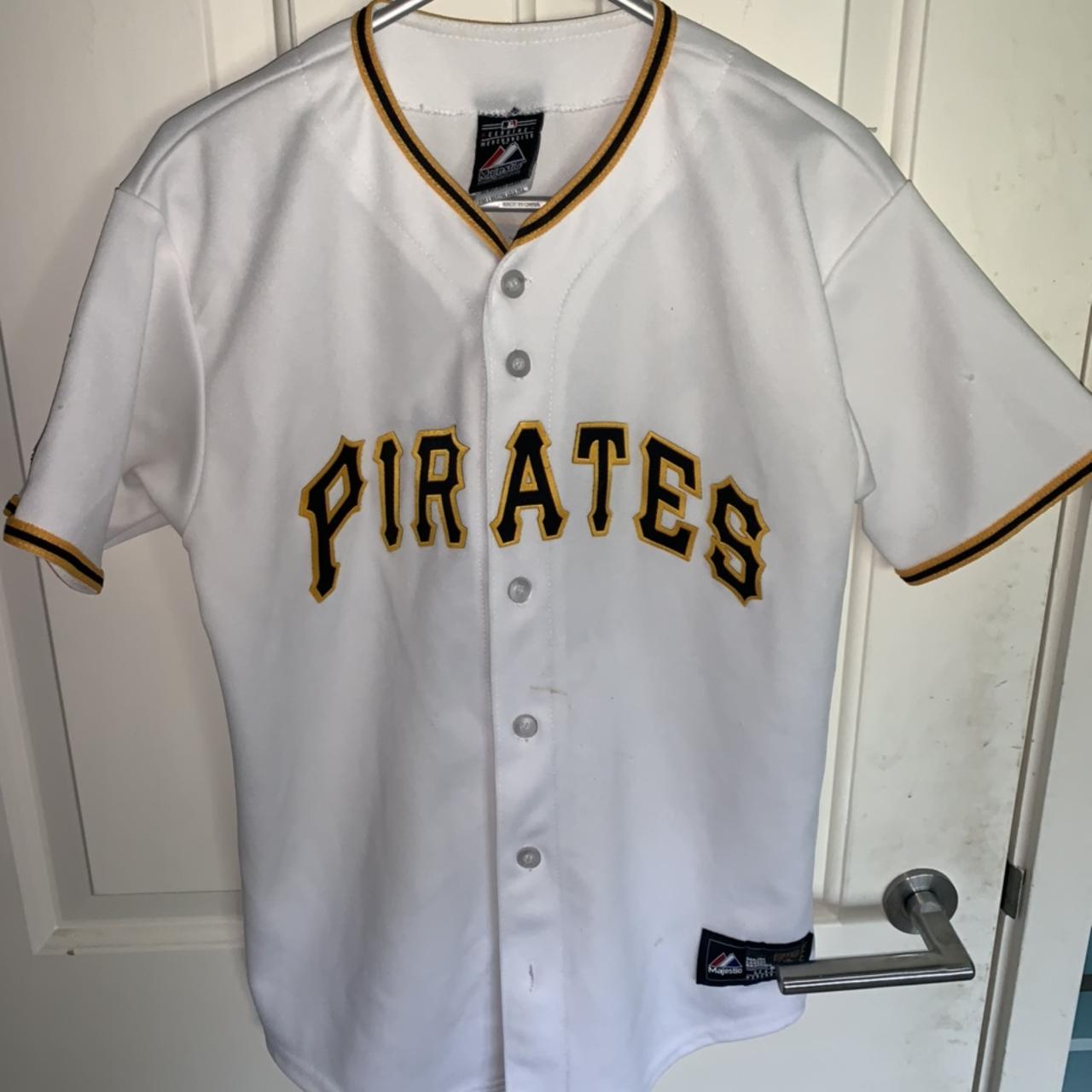 Retro Pirates Gray Jersey