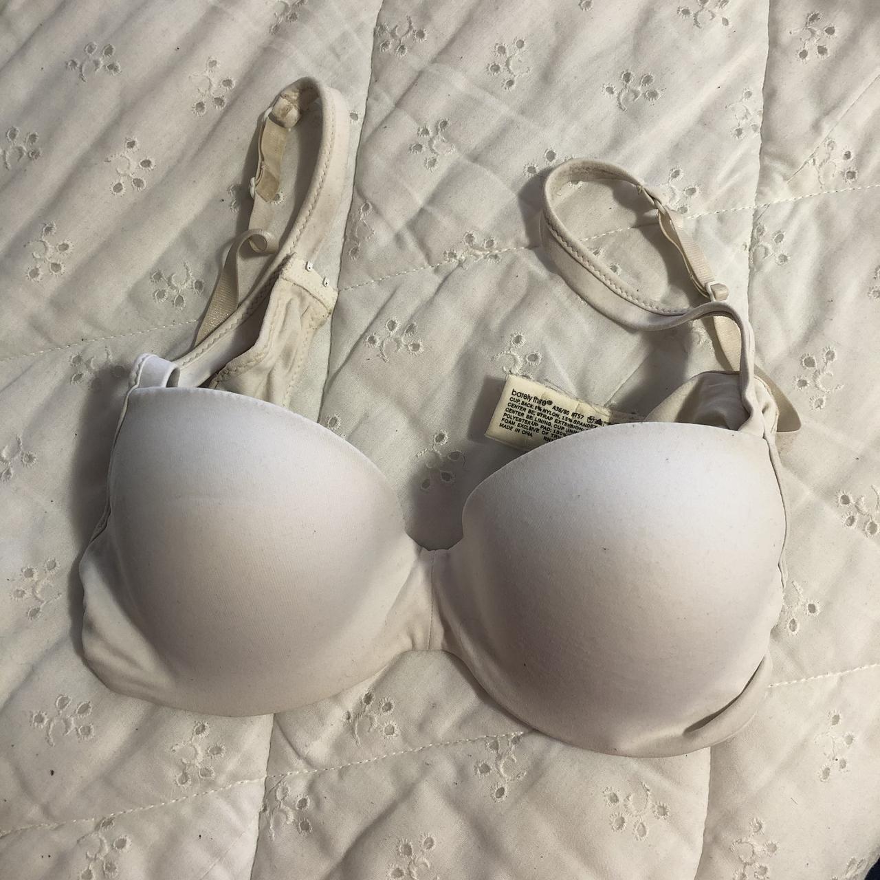 White bra size 36A Worn Price includes - Depop
