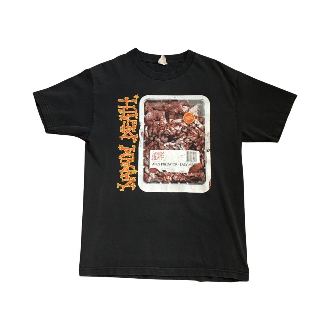 Napalm Death “Apex Predator - Easy Meat” Shirt - M ... - Depop