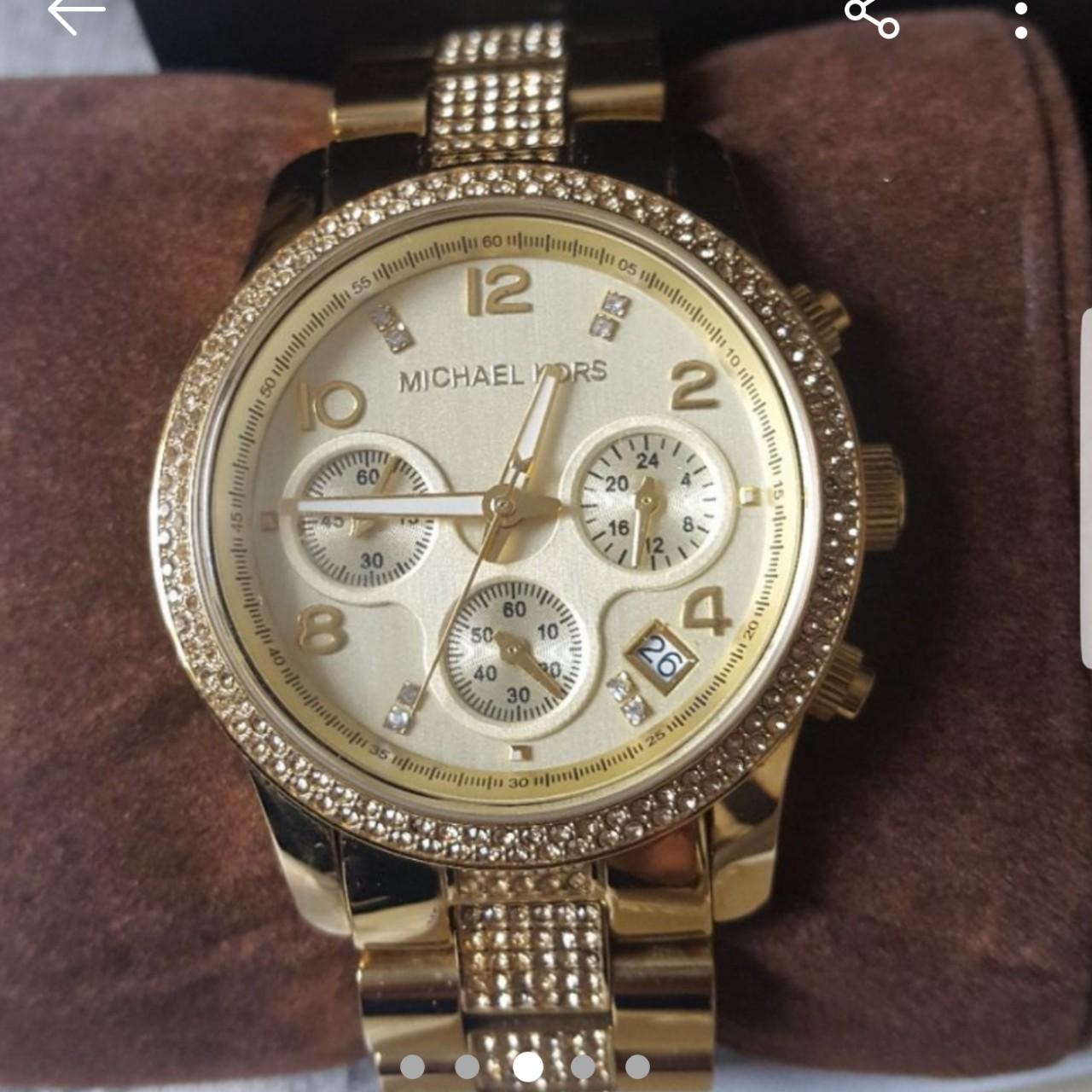 Michael kors gold watch on sale price