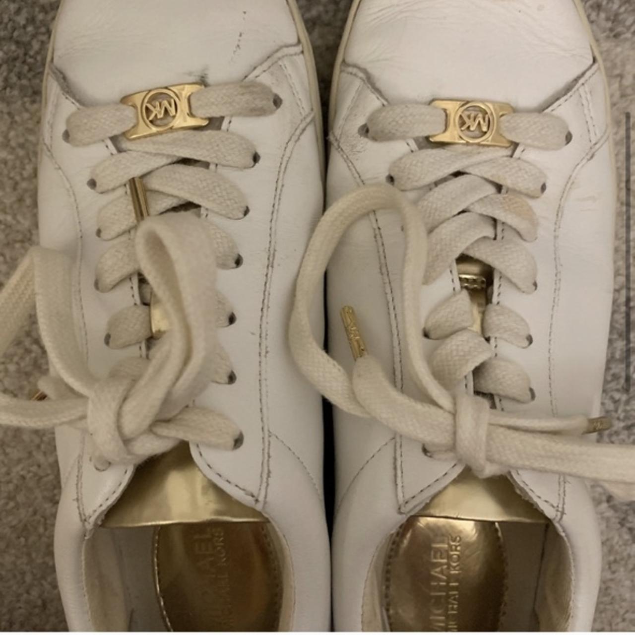 michael kors white sneakers