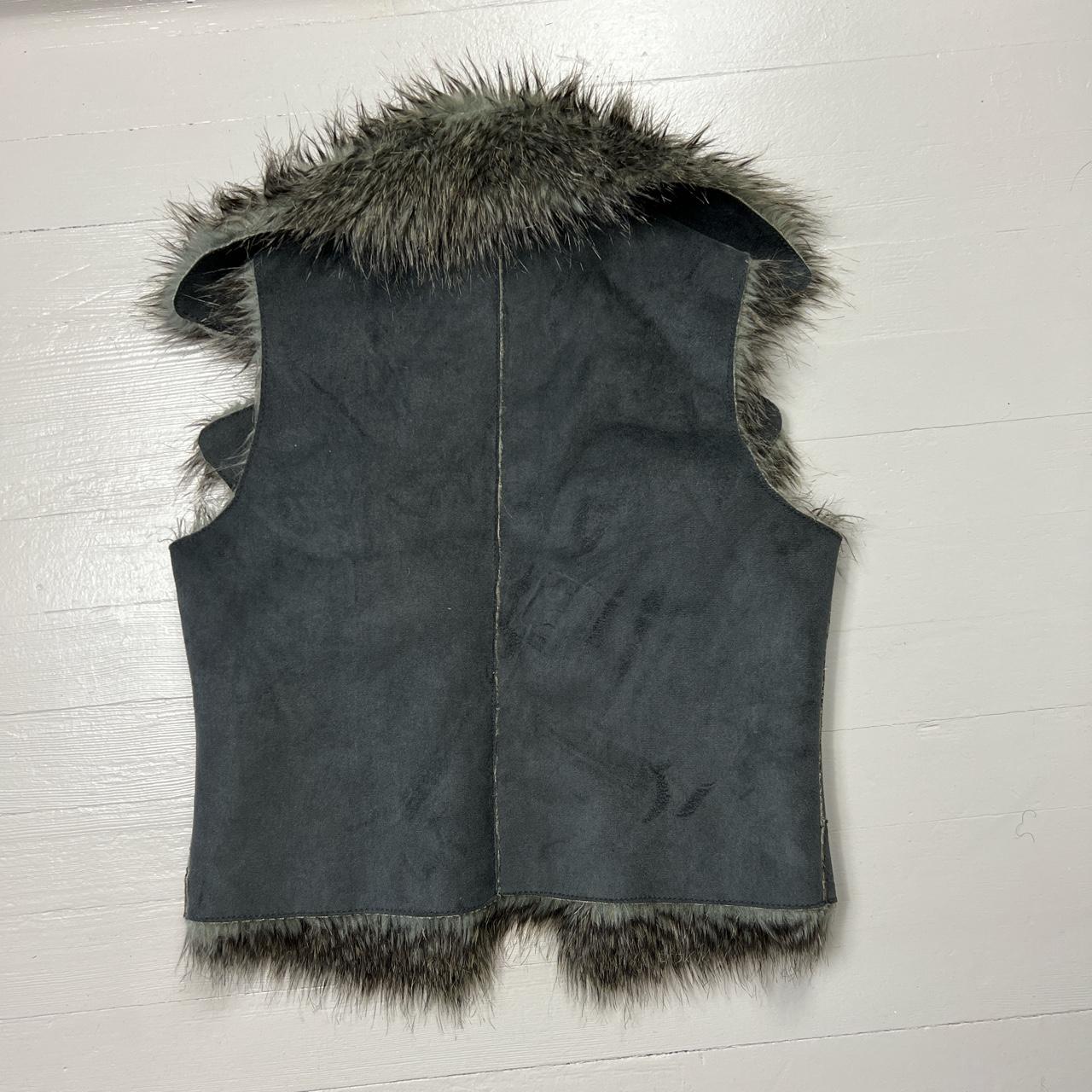 Product Image 4 - Y2K Cropped Suede Faux Fur