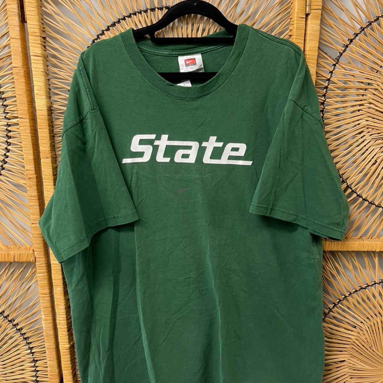 Y2K Nike Team Elite Michigan State Spartans... - Depop