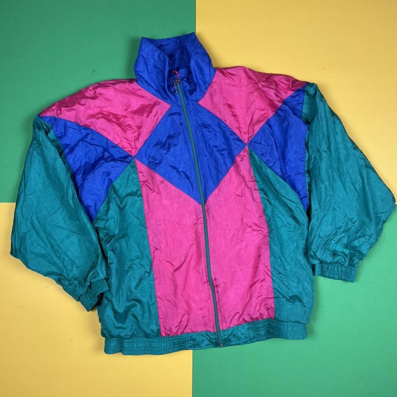 plus size 80s windbreaker