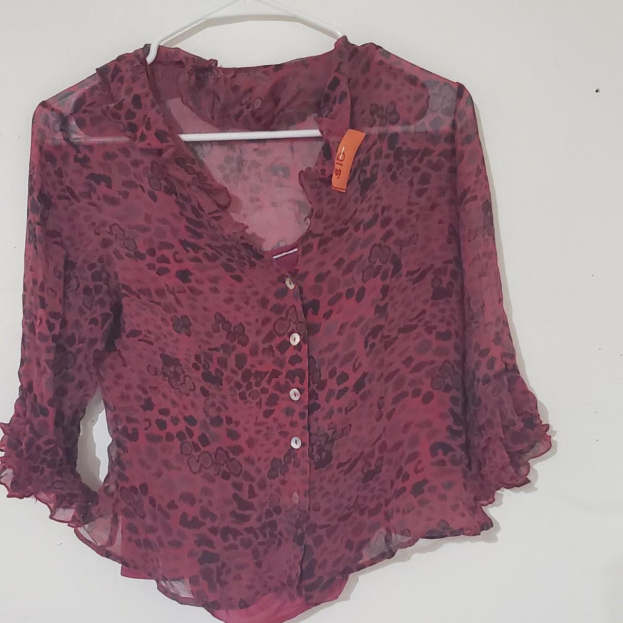 Product Image 1 - Top blouse lace 
Spaghetti top
#blouse
#top
#upcycle
#Y2k