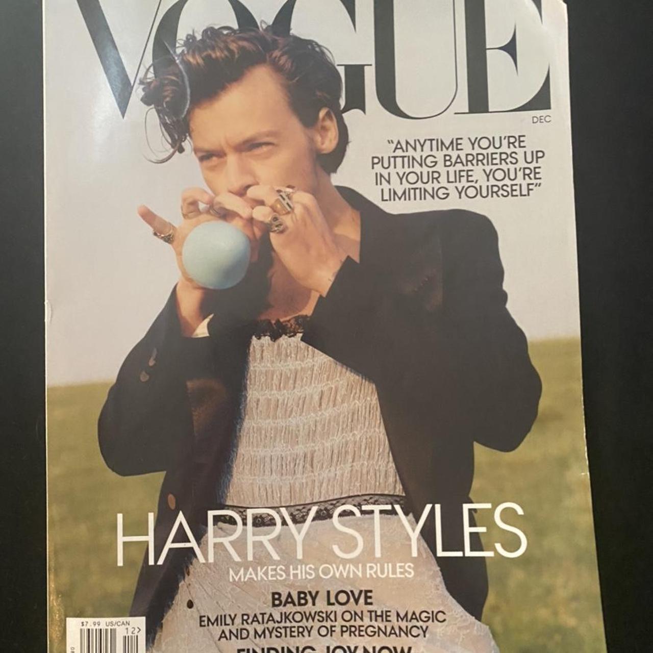 Harry Styles Vogue cheapest Magazine