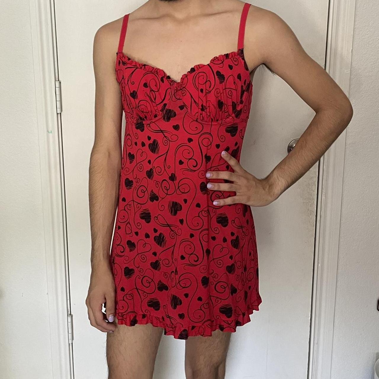 Smart and Sexy Women's Red and Black Dress