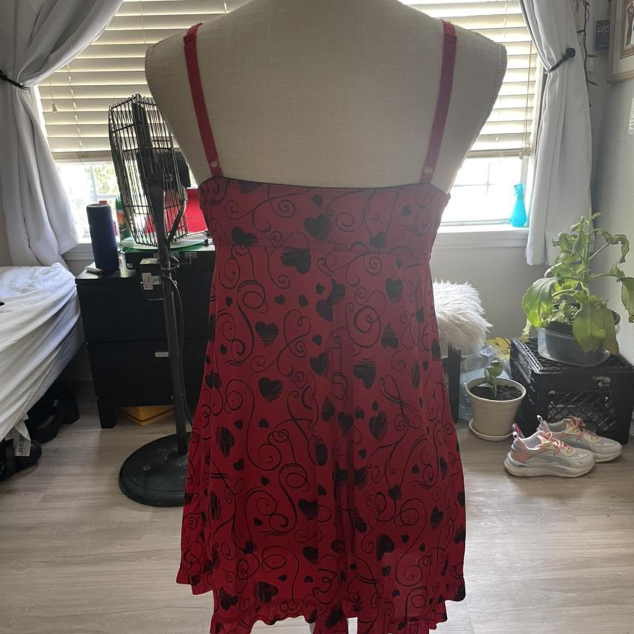 Smart and Sexy Women's Red and Black Dress (3)