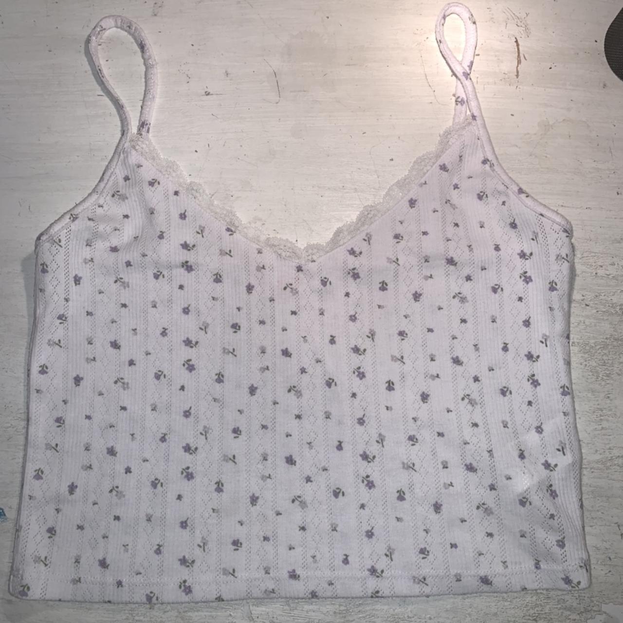 super cute floral ditsy cami! 🌷 - literally only... - Depop