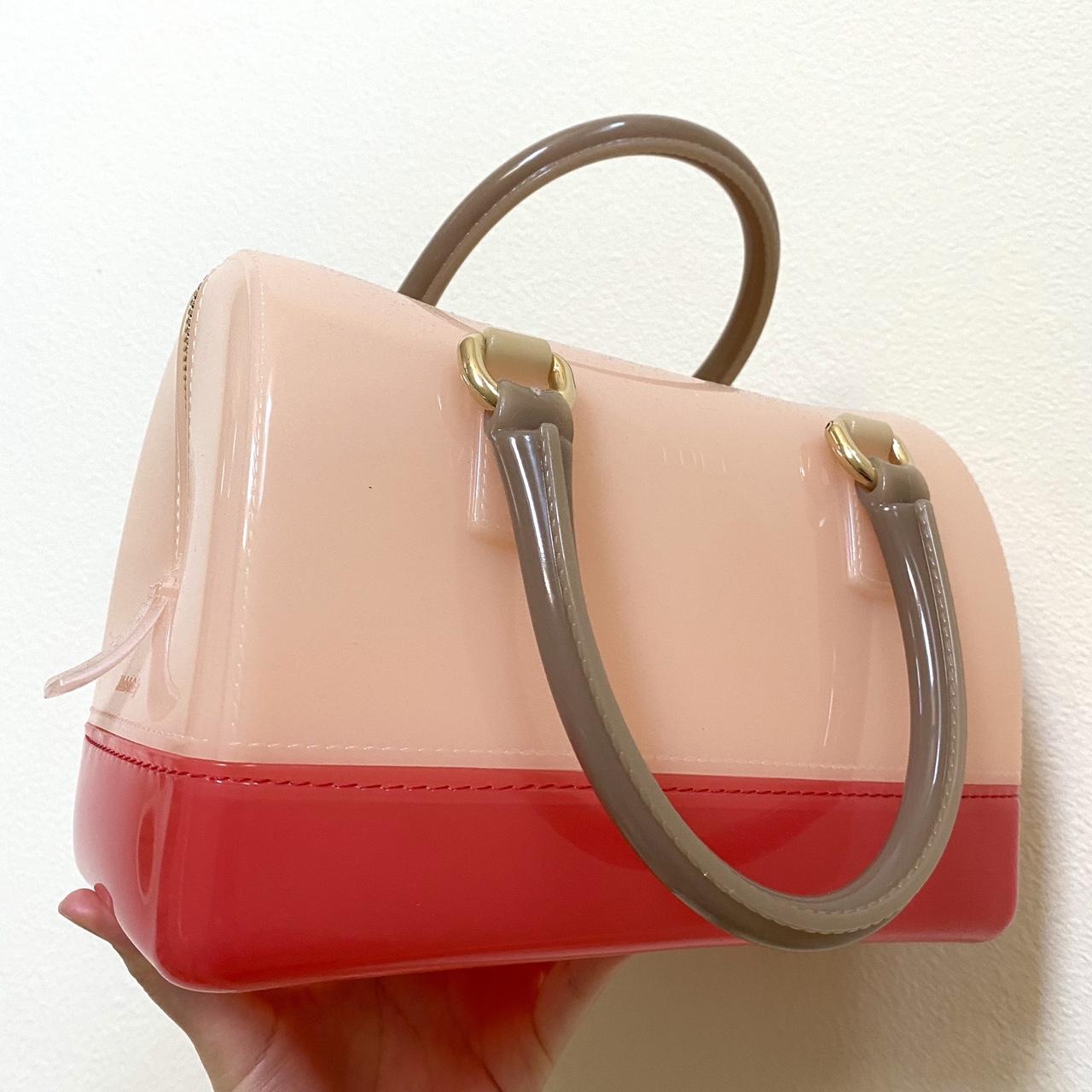 Furla best sale pvc bag