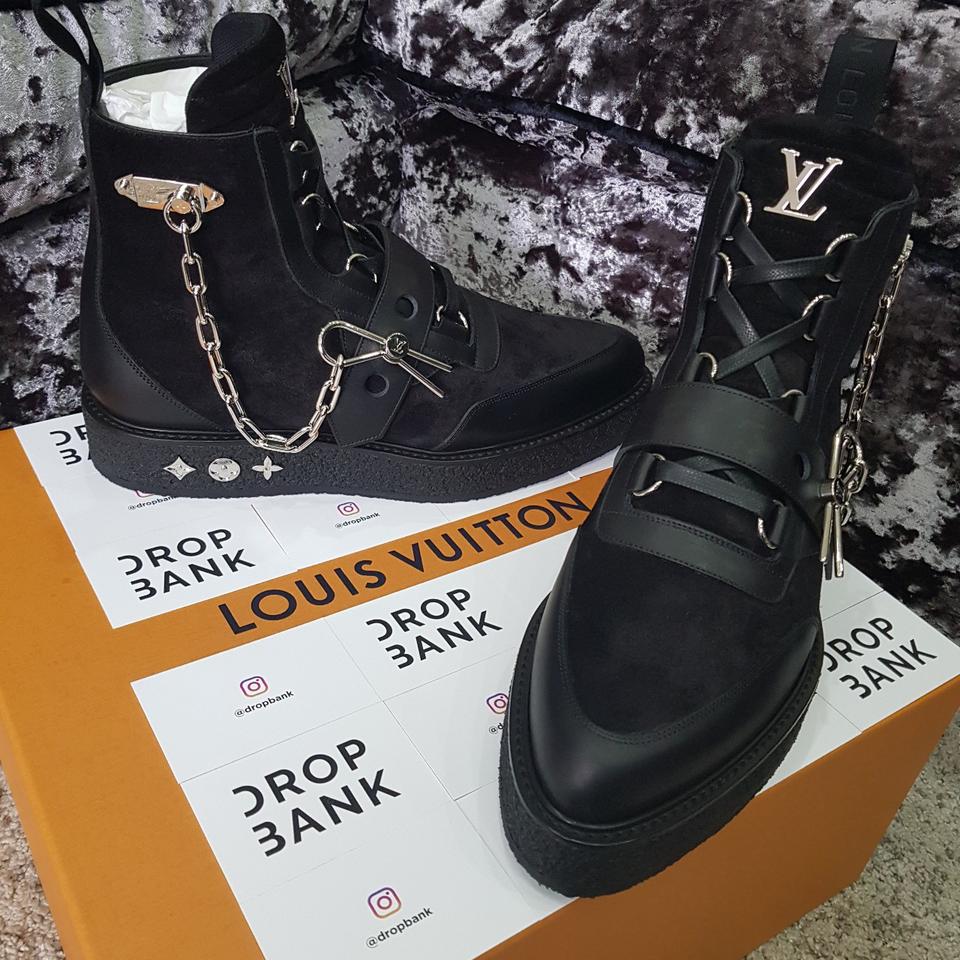 Louis vuitton star trail ankle boot. Worn once. - Depop