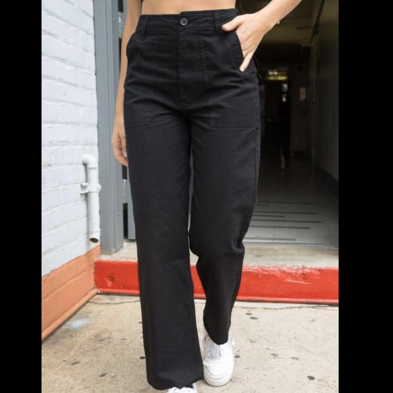 selling these brandy Melville Kim pants I got like... Depop